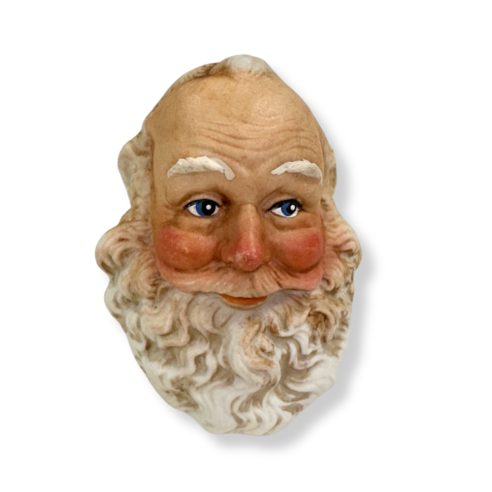Porcelain Santa Head