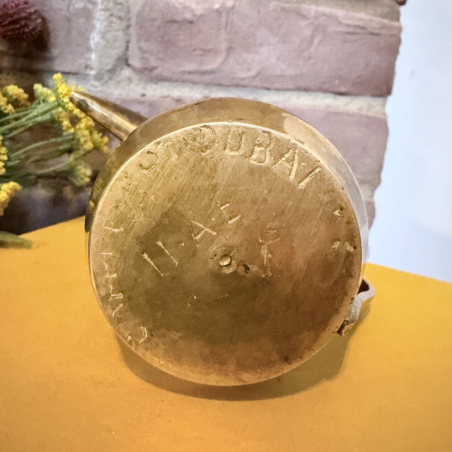 Vintage Brass Dallah from Dubai- vintage- The Celebration Co.