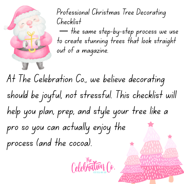 Christmas Tree Checklist (Freebie)