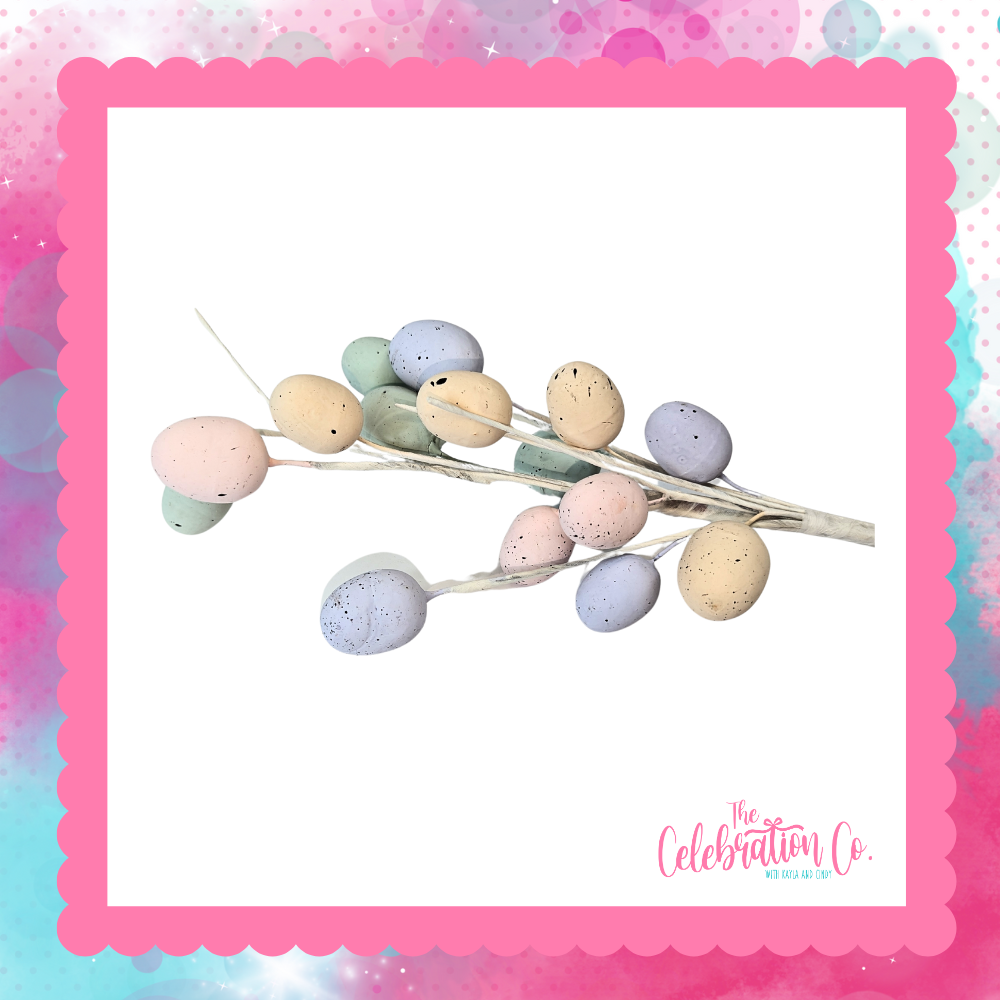 Pastel Easter Egg Pick - 14"