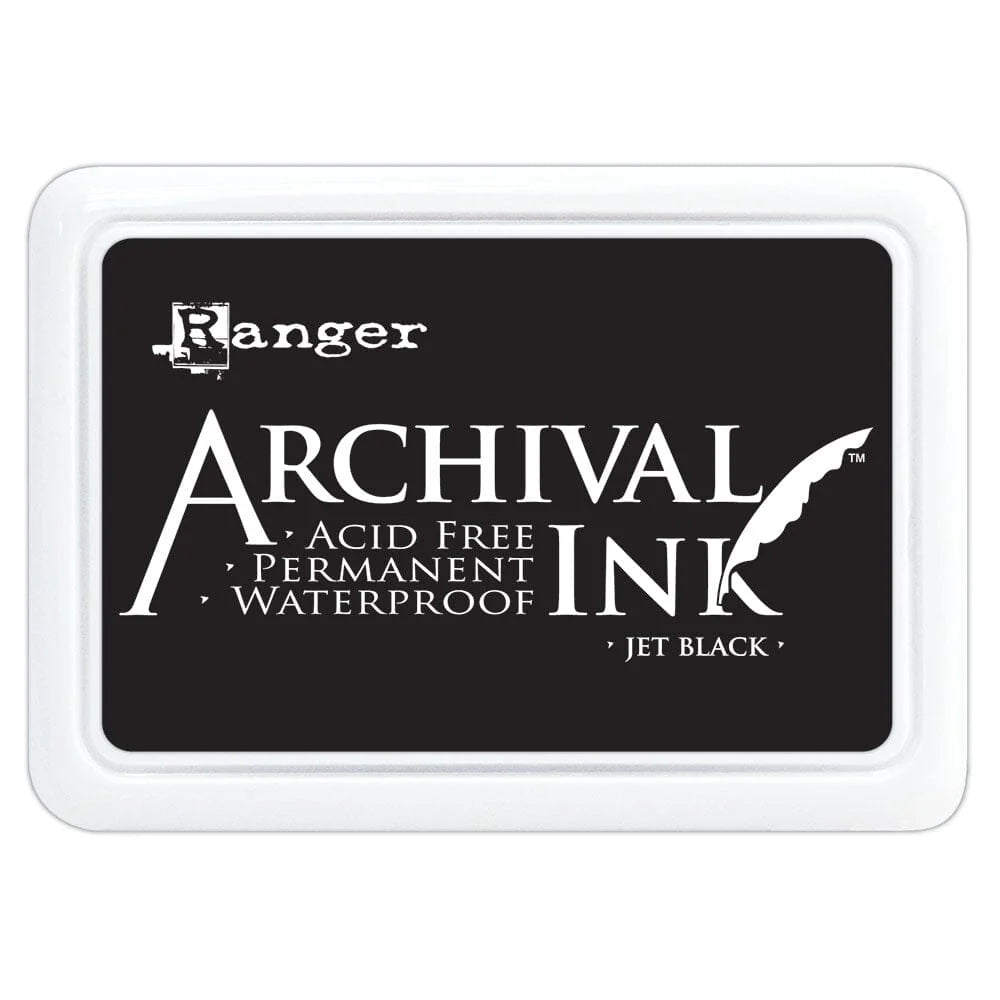 Archival Ink Pad - Black - 3"