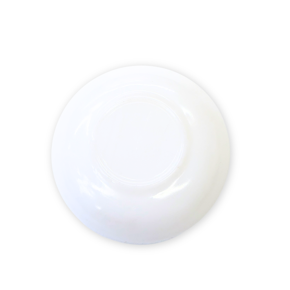 Vintage Milk Glass Saucers (Package of 3)