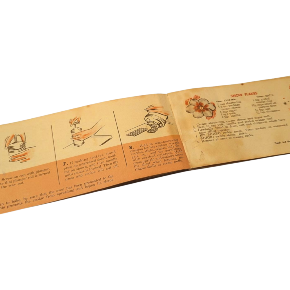 Vintage Mirro “Fancy Cookies” Recipe Booklet