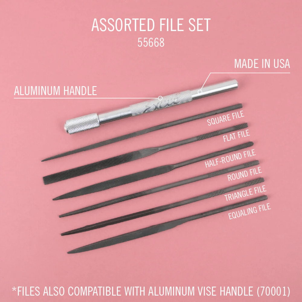 Sharpening File Set - 6-Pieces- Tools- The Celebration Co.