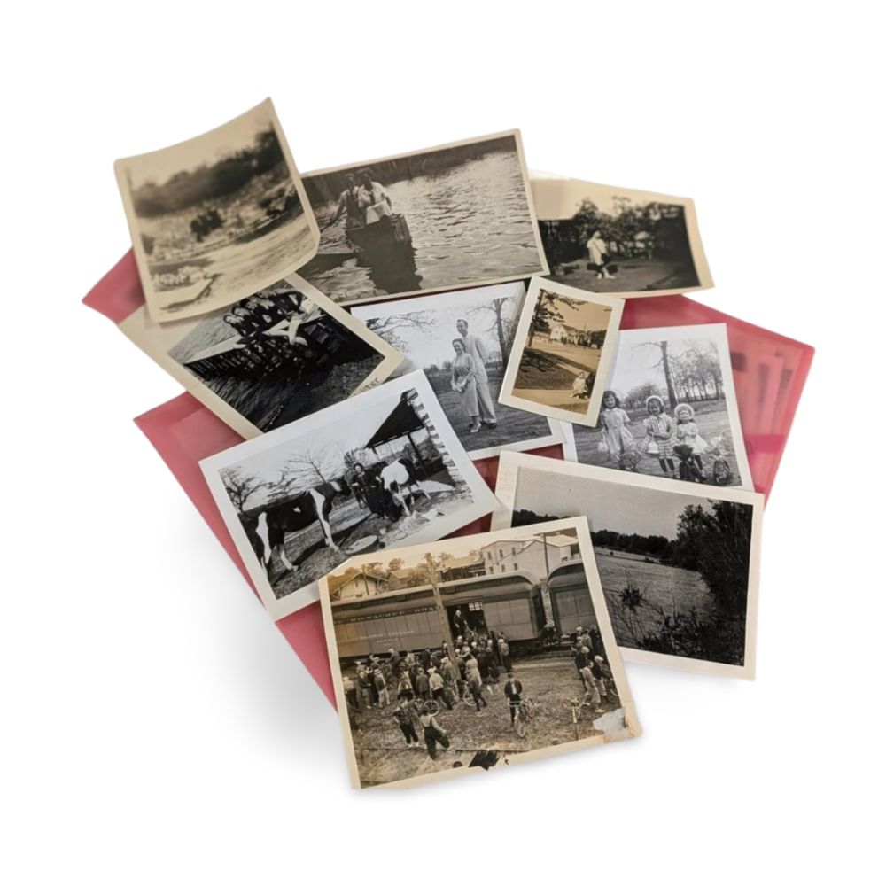 Vintage Photographs - Paper (Package of 5)- Crafting Paper- The Celebration Co.