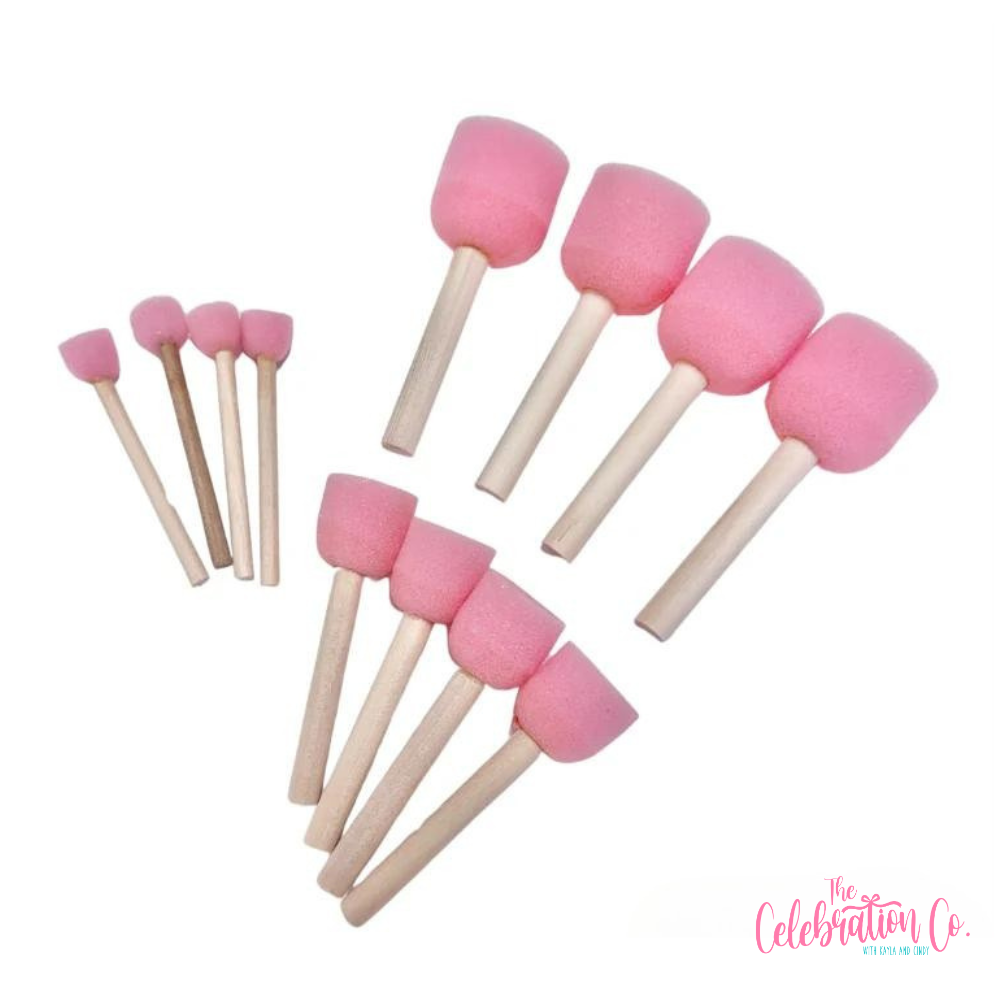 Pink Sponge Pouncers (Package of 12)