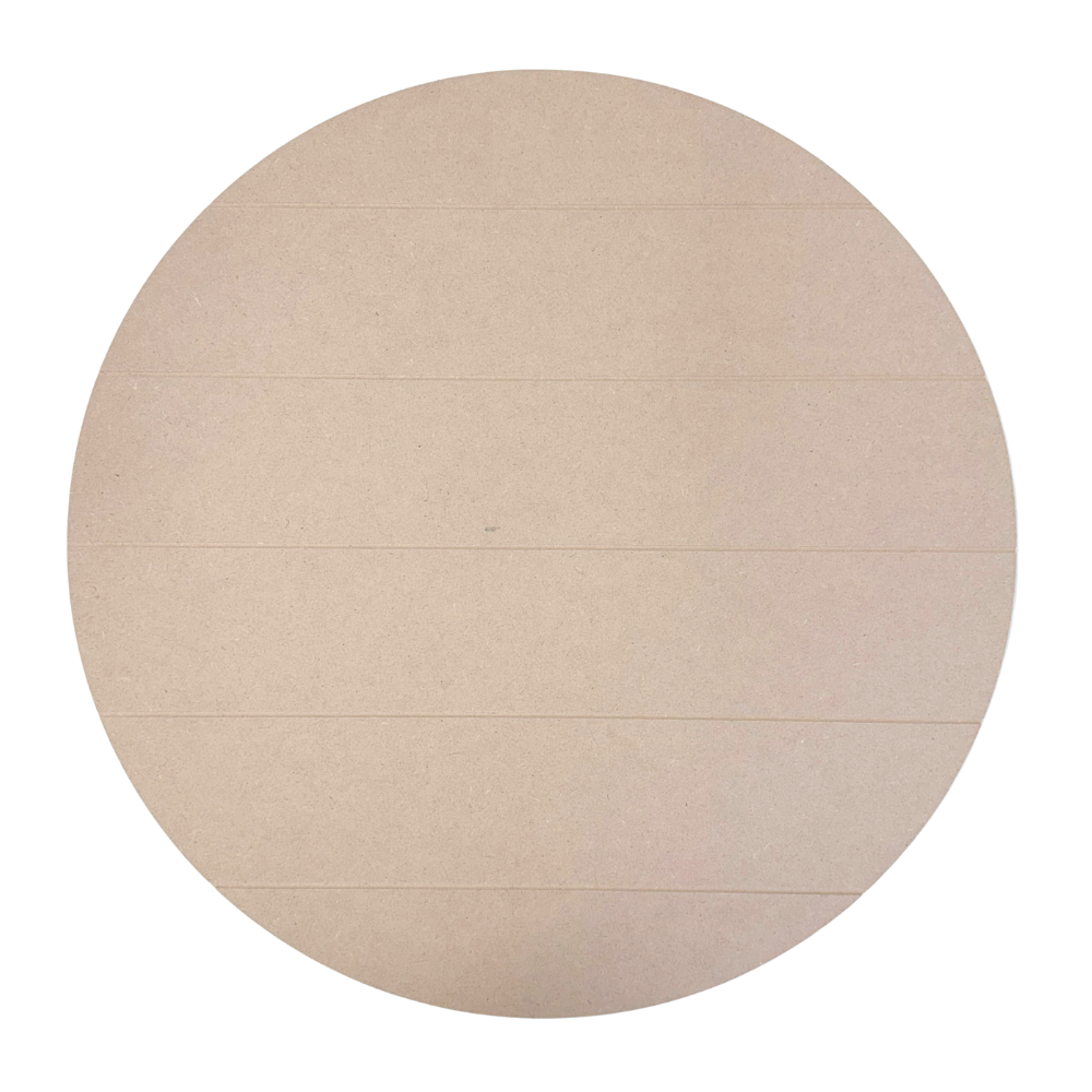 20" Unfinished Wood Blank Round Surface (Choice of 2 Styles)- Wood- The Celebration Co.
