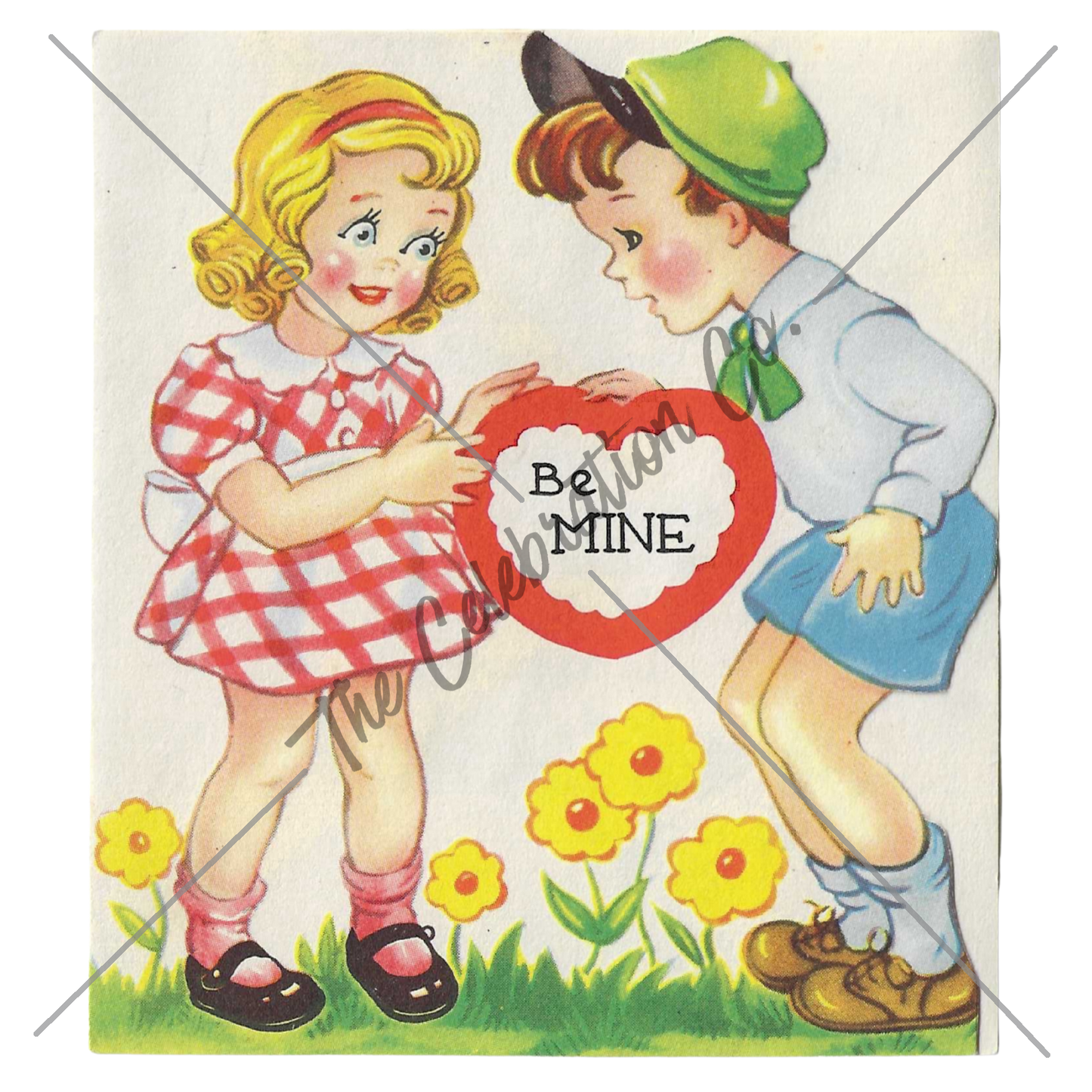Vintage Valentines - Digital Download Collection- Digital- The Celebration Co.