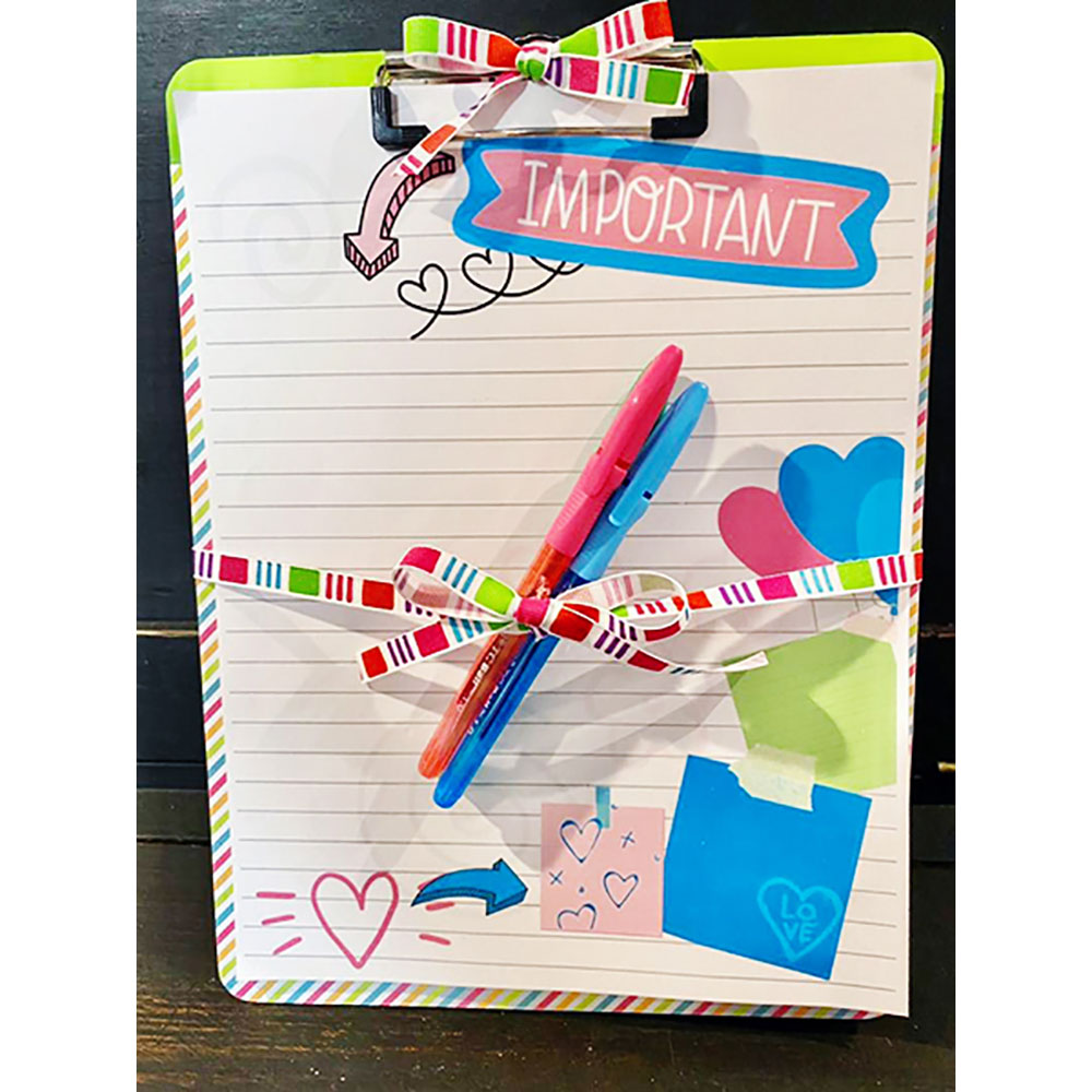 Clip Board Paper (Template) - The Celebration Co.