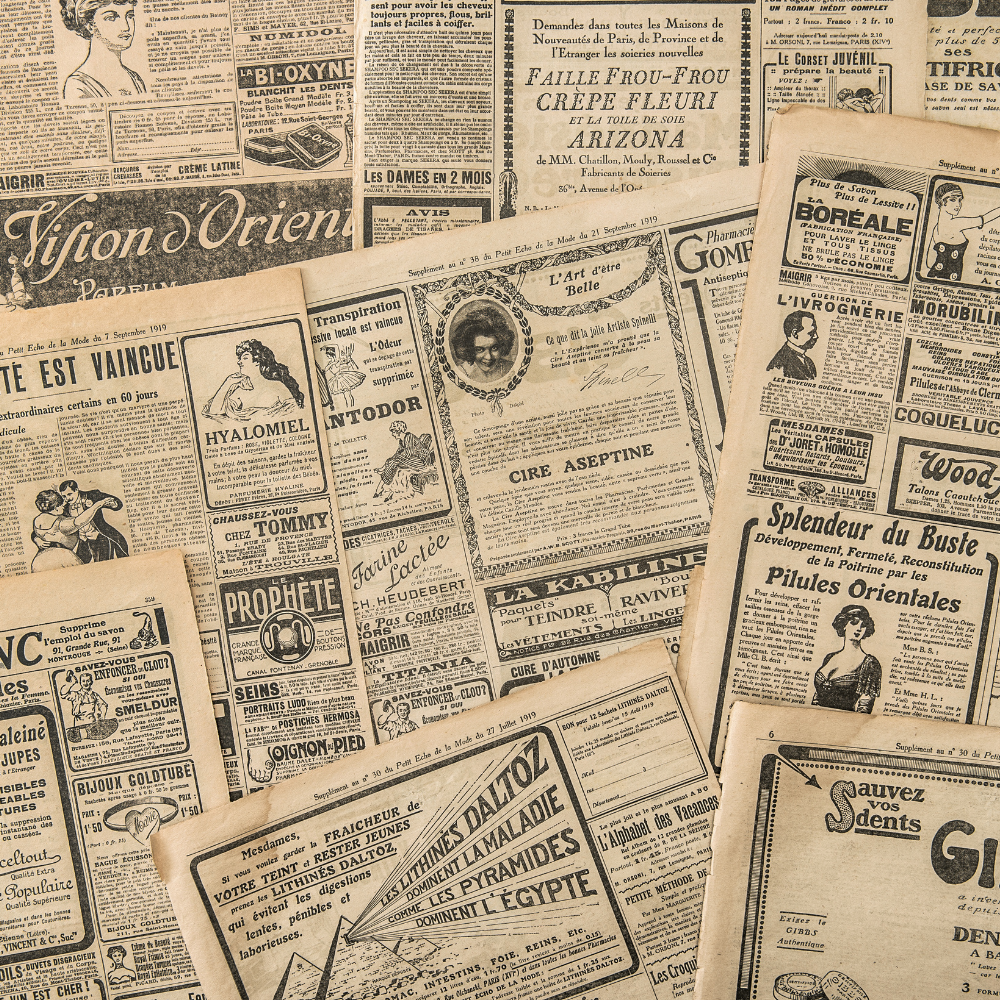 Vintage Newspapers