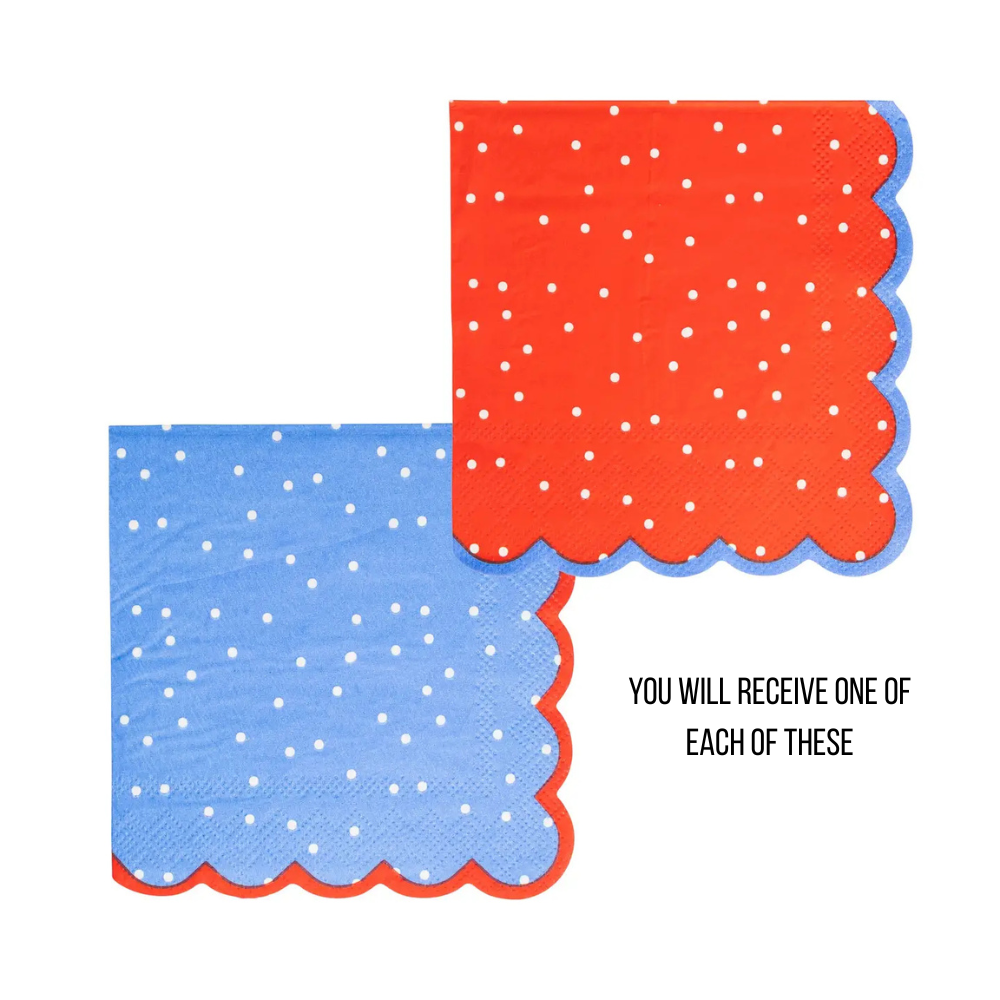 Patriotic Decoupage Napkin Collection- Craft Supplies- The Celebration Co.