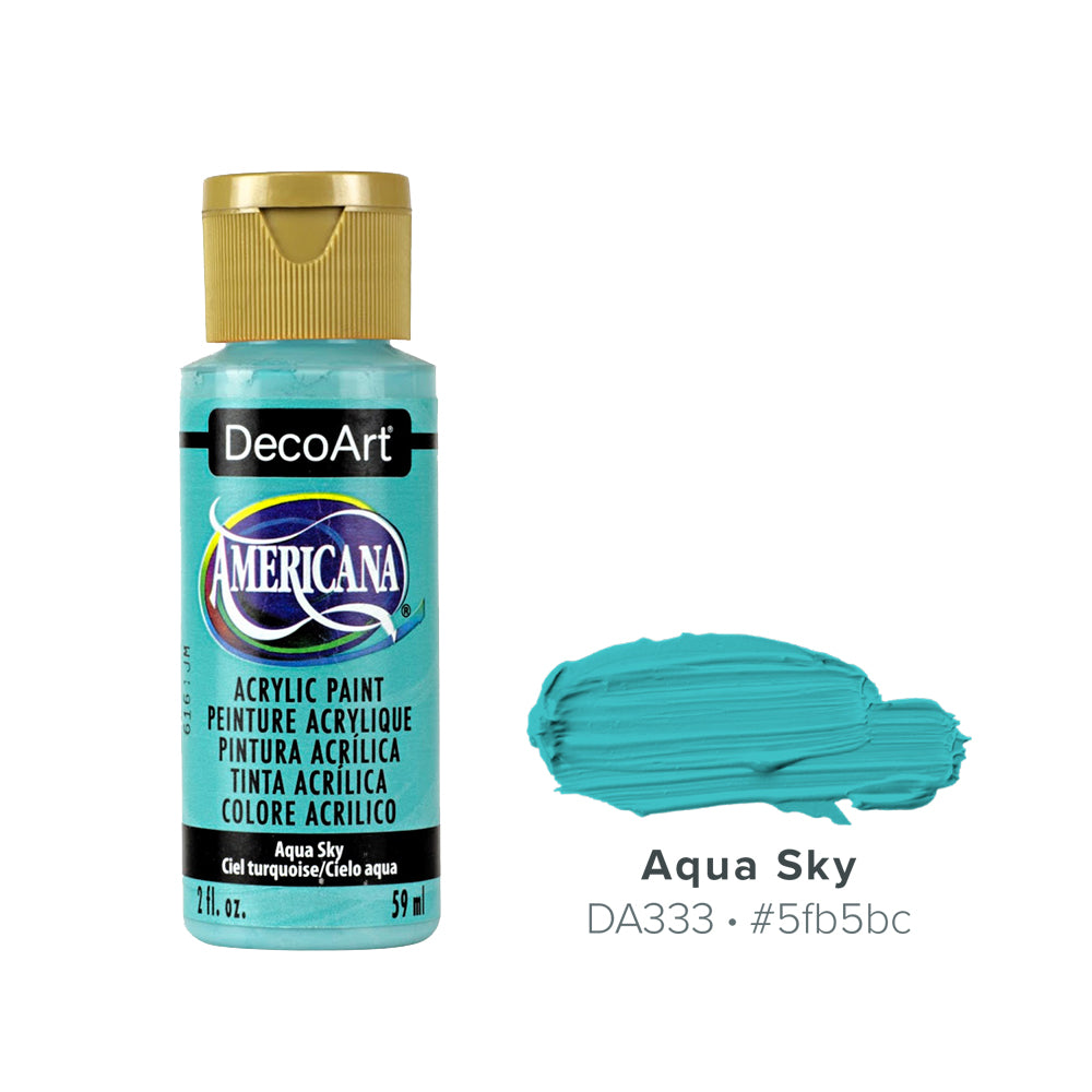DecoArt Americana Acrylic Paint - 2 oz. - BLUES & PURPLES- Paints & Mediums- The Celebration Co.
