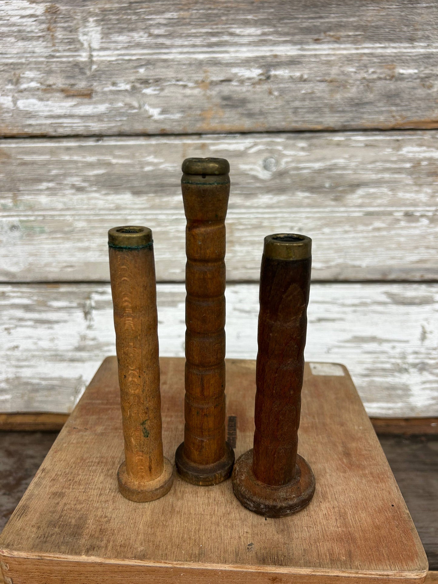 Vintage Textile Wooden Spools (One Per Package)
