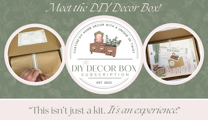 Our Story; the Heart Behind the New DIY Decor Box
