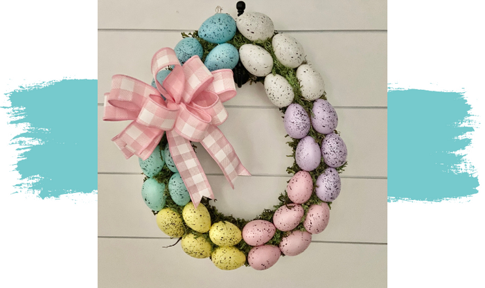 Easter Egg Wreath