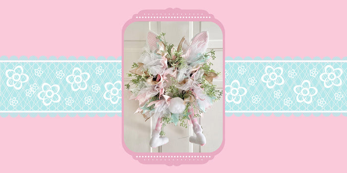 Easter Bunny Bum Wreath