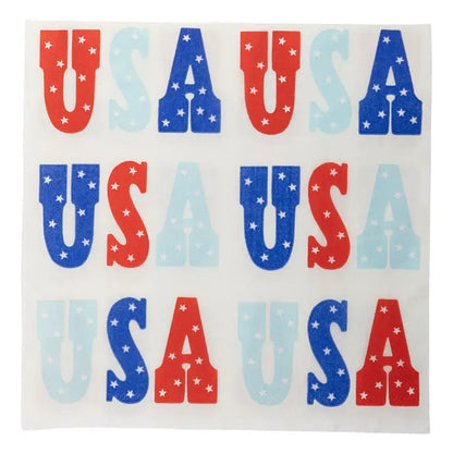 Patriotic Decoupage Napkin Collection-  Craft Supplies- The Celebration Co.