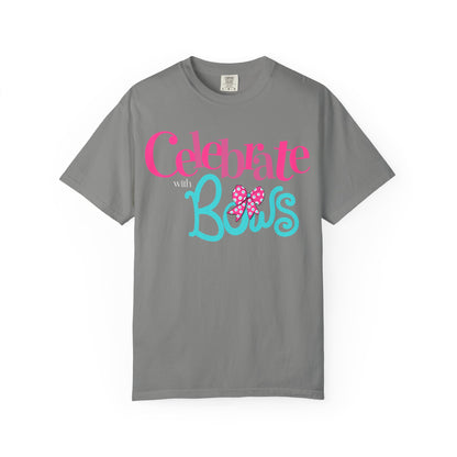 Celebrate with Bows T-Shirt (Unisex)