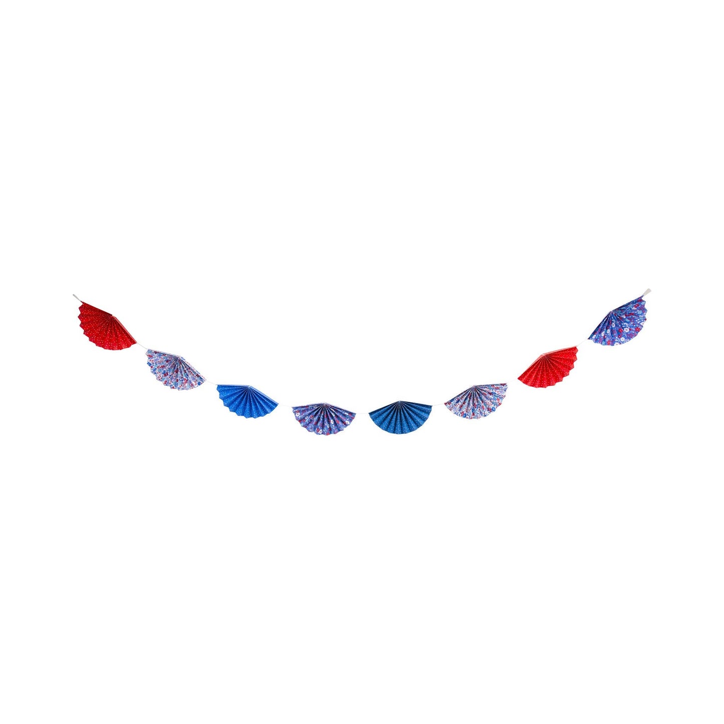 Floral Americana Bunting Banner-  Party- The Celebration Co.