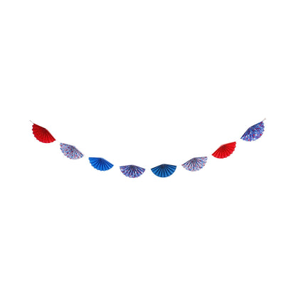 Floral Americana Bunting Banner-  Party- The Celebration Co.