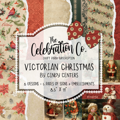 Digital Vault: Victorian Christmas & Holiday Cheer - 10/24-  Digital- The Celebration Co.
