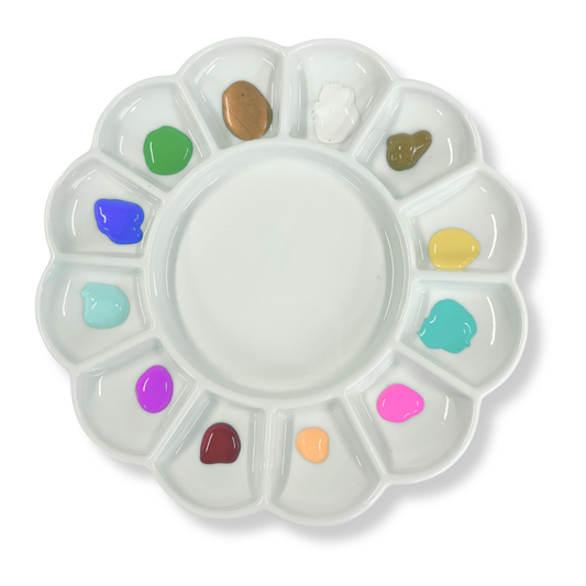 Ceramic Paint Palette-  Tools- The Celebration Co.
