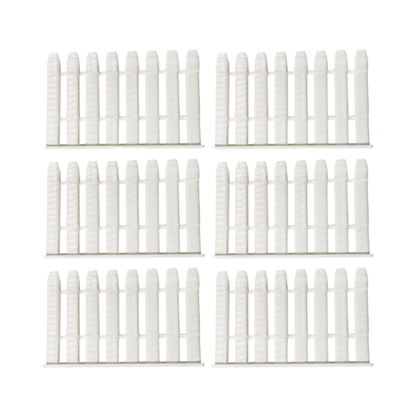 Fence Pieces – Set of 6-  3D- The Celebration Co.