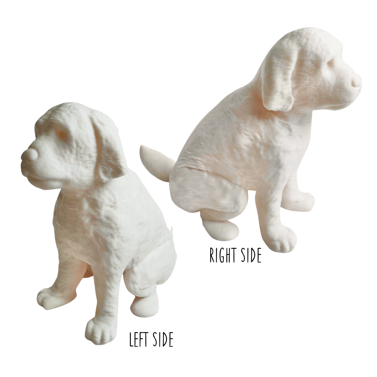 Puppy Statue-  3D- The Celebration Co.