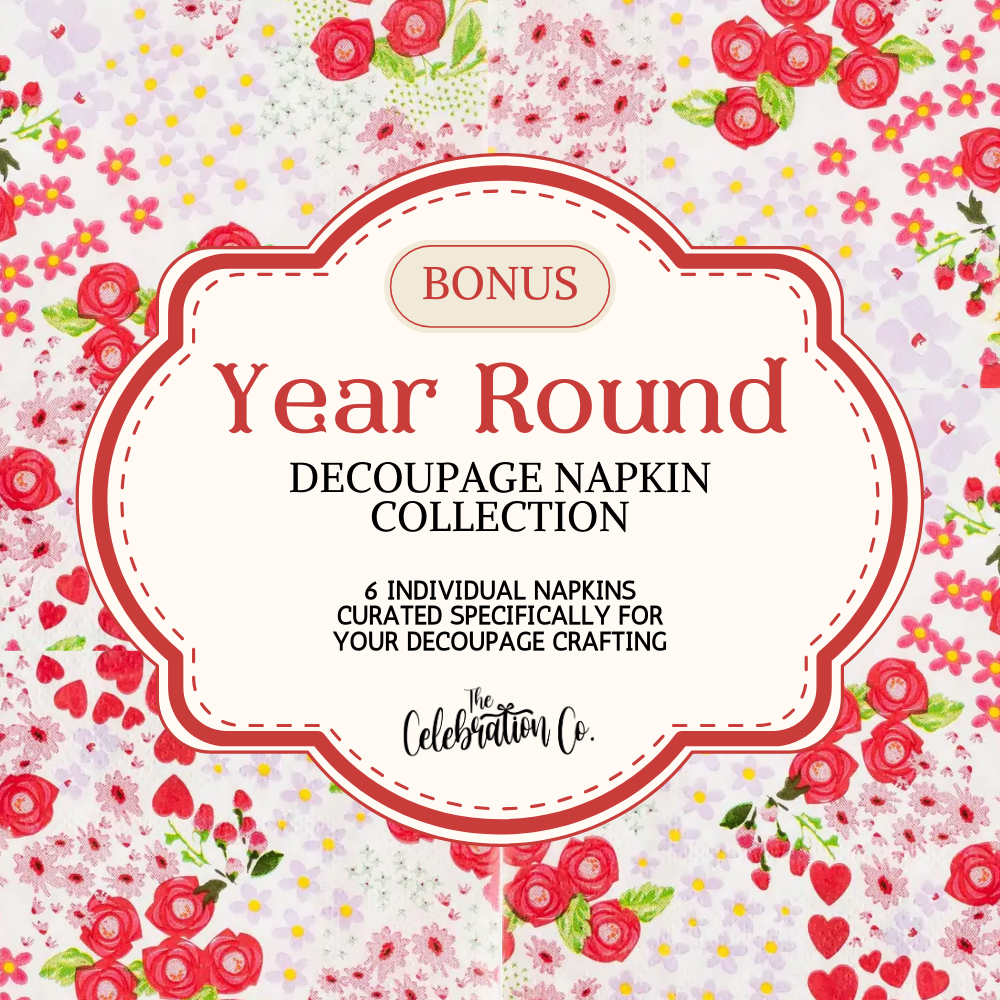 Year-Round Celebrations - Decoupage Napkin BONUS Collection