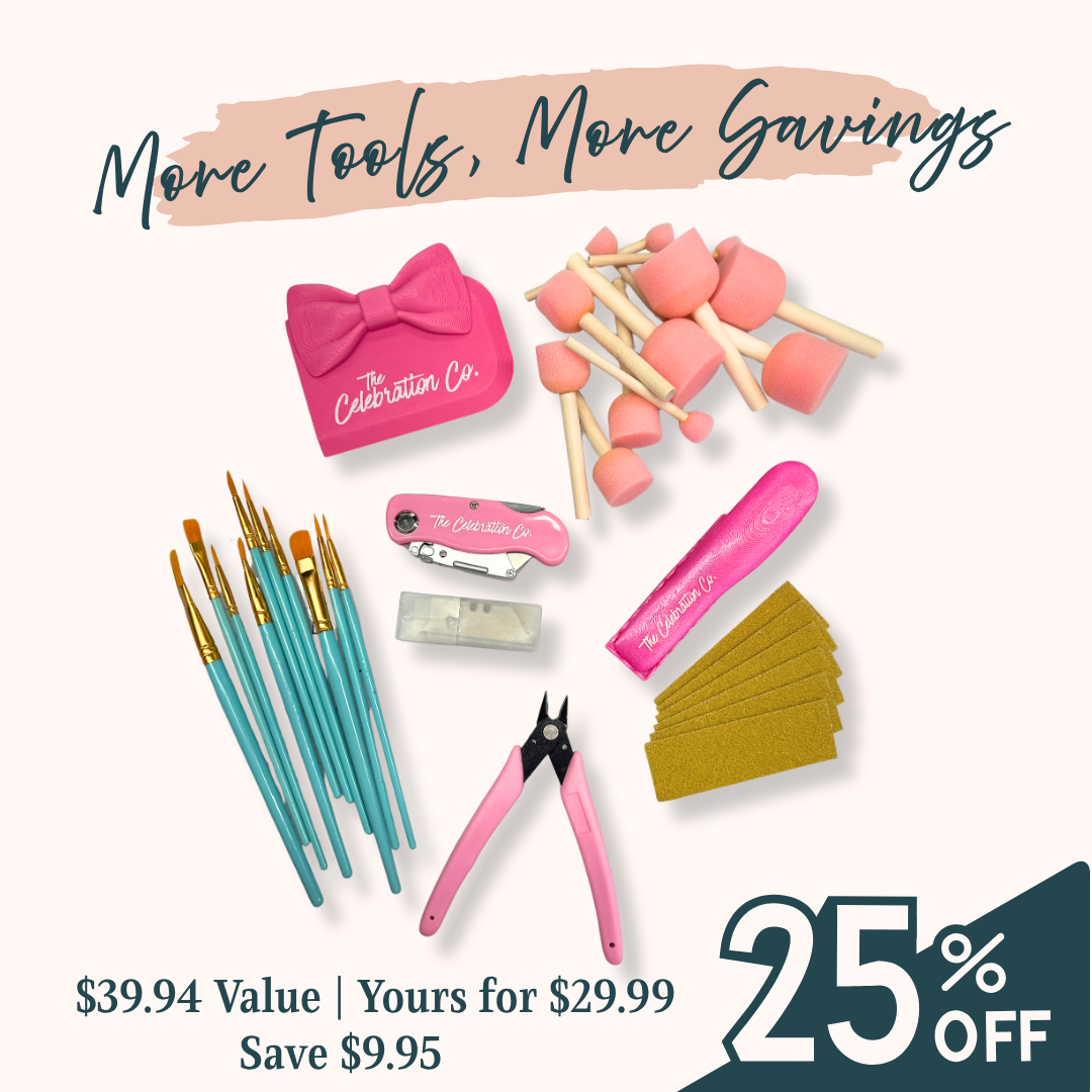 Craft Room Essentials Tool Bundle-  Tools- The Celebration Co.