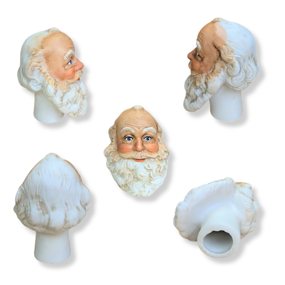 Porcelain Santa Head