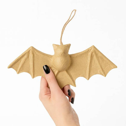 Paper Mache Bat - 8-1/2" x 4"