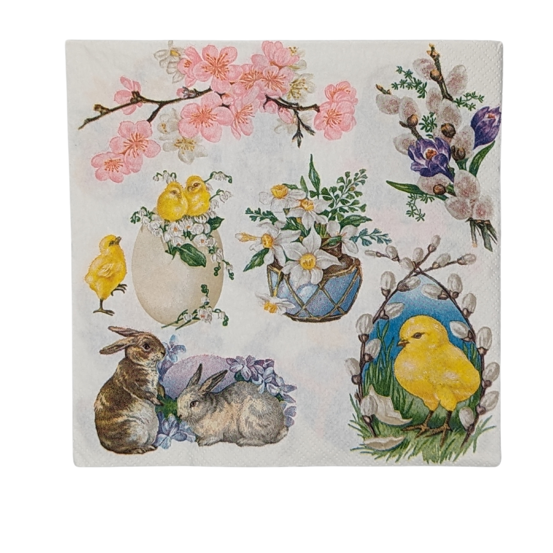 Spring & Easter Decoupage Napkin Collection