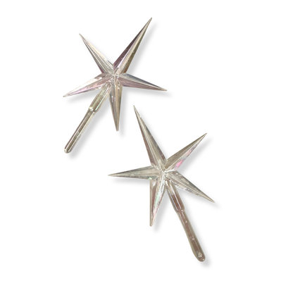 Ceramic Christmas Tree Acrylic Star Topper