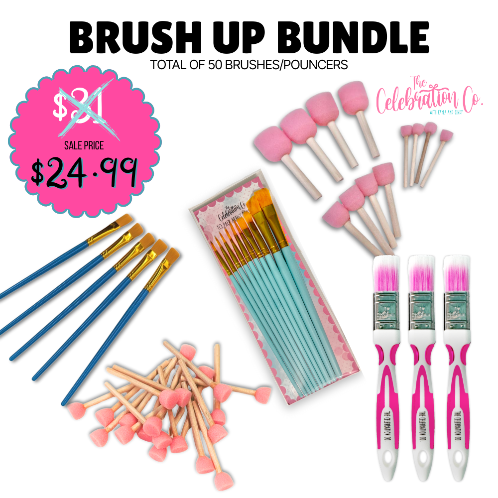 Brushing Up – Brush Bundle (Wrapped for Christmas)