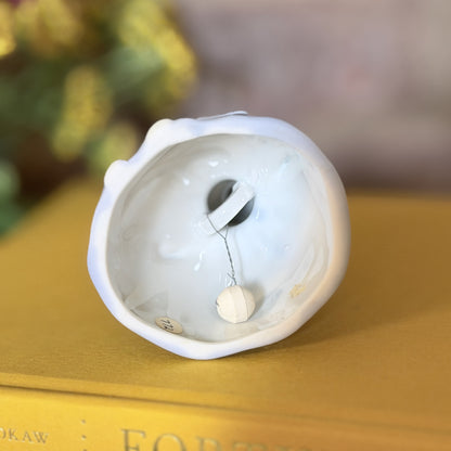 Vintage Porcelain Girl Bell Figurine-  vintage- The Celebration Co.
