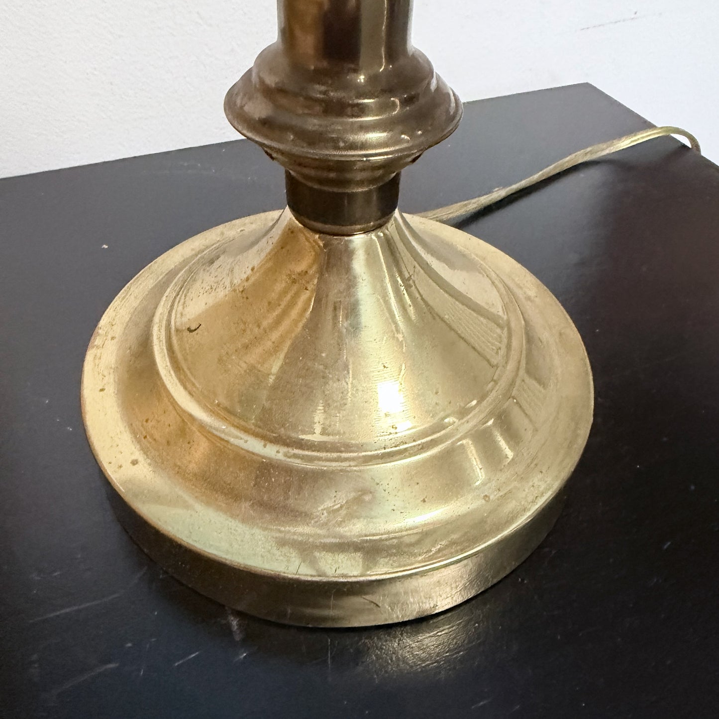 Vintage Adjustable Brass Bankers/Piano/Desk Lamp-  vintage- The Celebration Co.