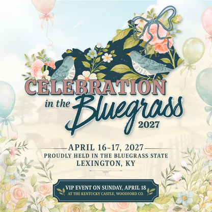 Celebration in the Bluegrass 2027 EARLY BIRD Registration-  Events- The Celebration Co.