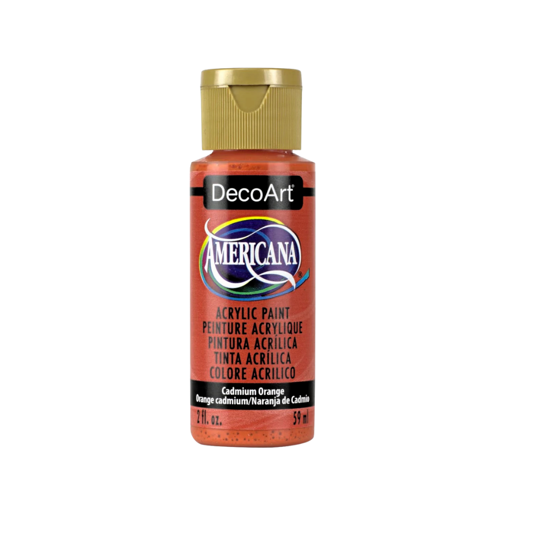 DecoArt Americana Acrylic Paint - 2 oz. - YELLOWS & ORANGES-  Paints & Mediums- The Celebration Co.