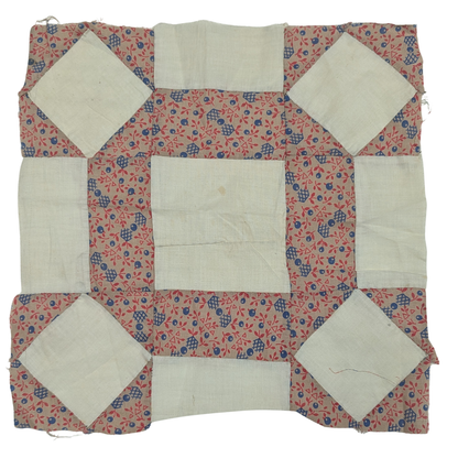 Vintage Hand-Pieced 12" Quilt Blocks