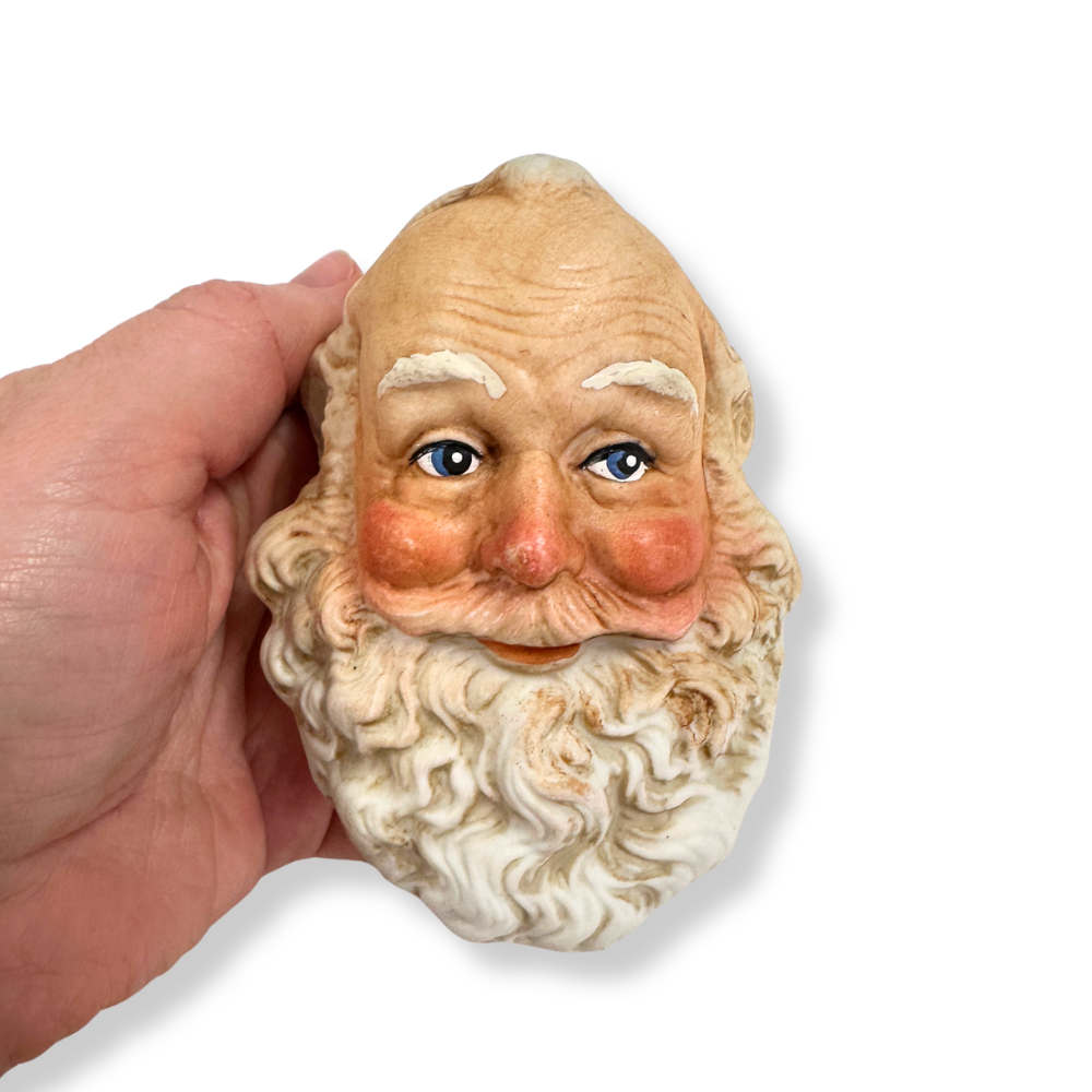 Porcelain Santa Head