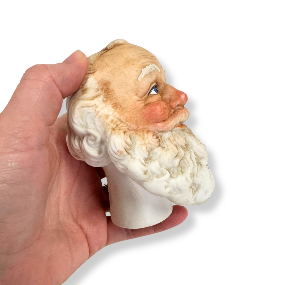 Porcelain Santa Head