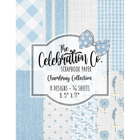 Chambray - Digital Download - Craft Paper Package
