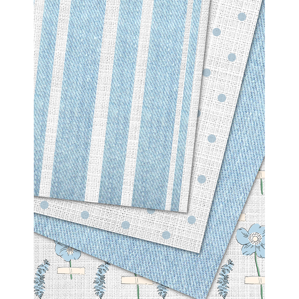 Chambray - Digital Download - Craft Paper Package
