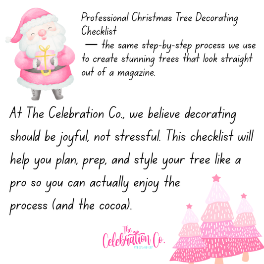 Christmas Tree Checklist (Freebie)