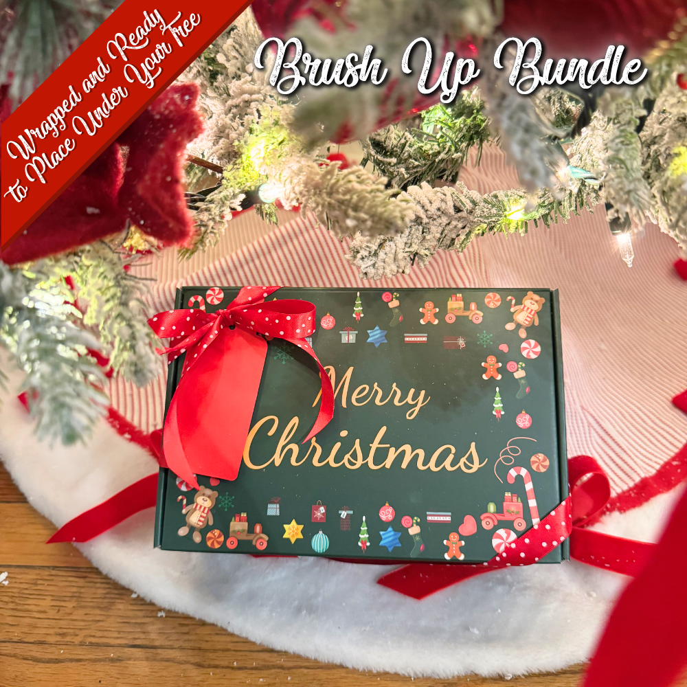 Brushing Up – Brush Bundle (Wrapped for Christmas)