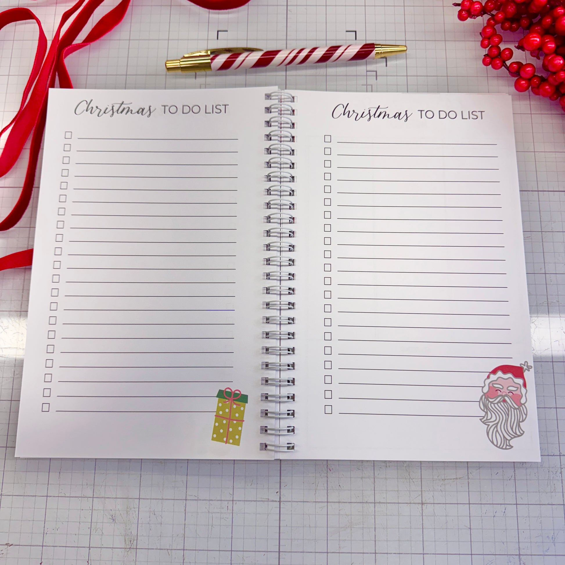 Christmas Planner & North Pole Pen Bundle-  Bundle- The Celebration Co.