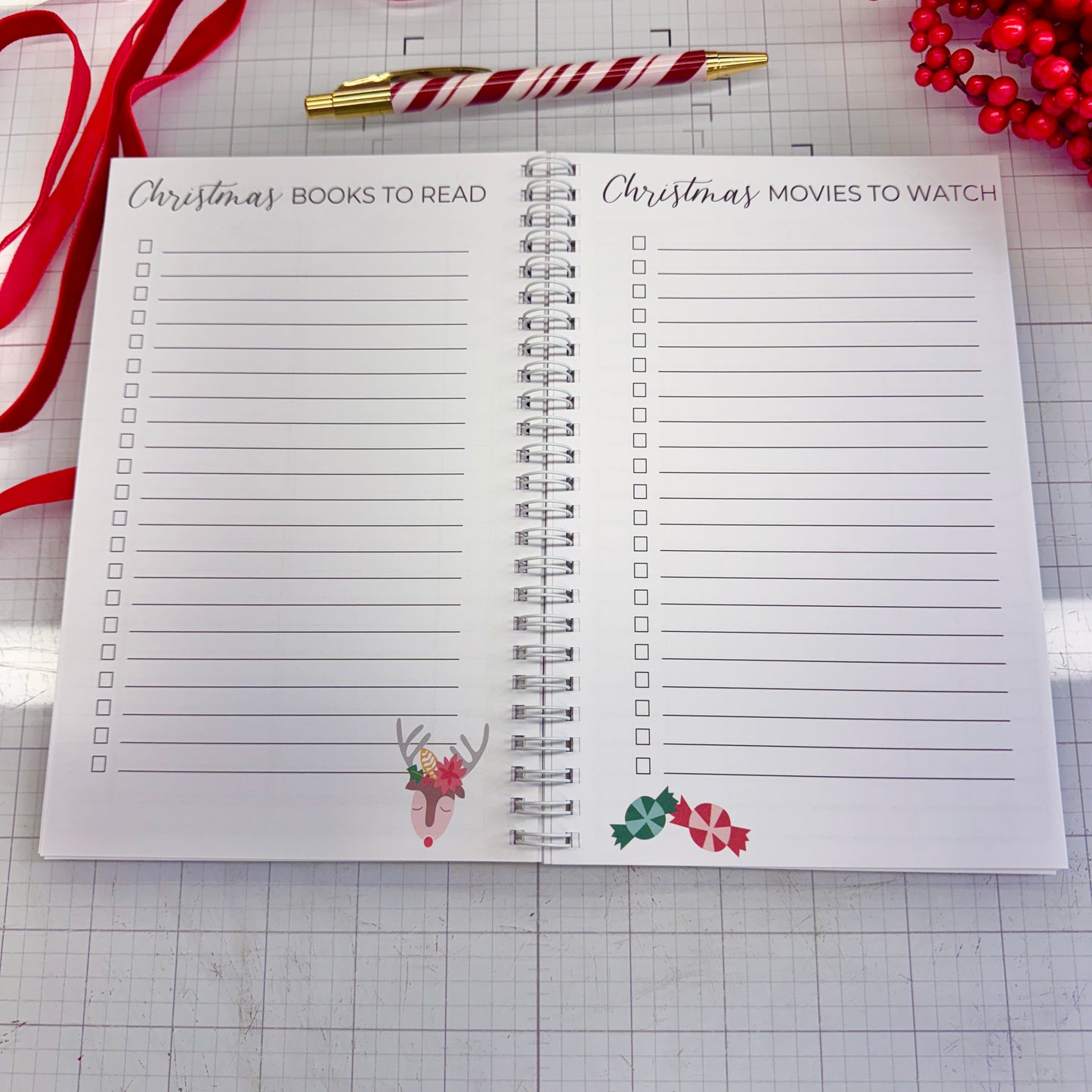 Christmas Planner & North Pole Pen Bundle-  Bundle- The Celebration Co.