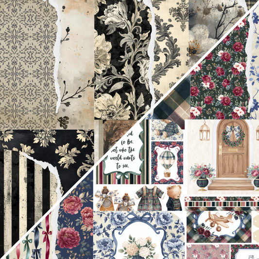 Digital Vault: Farmhouse Living & Winter Tartan - 12/25-  Digital- The Celebration Co.