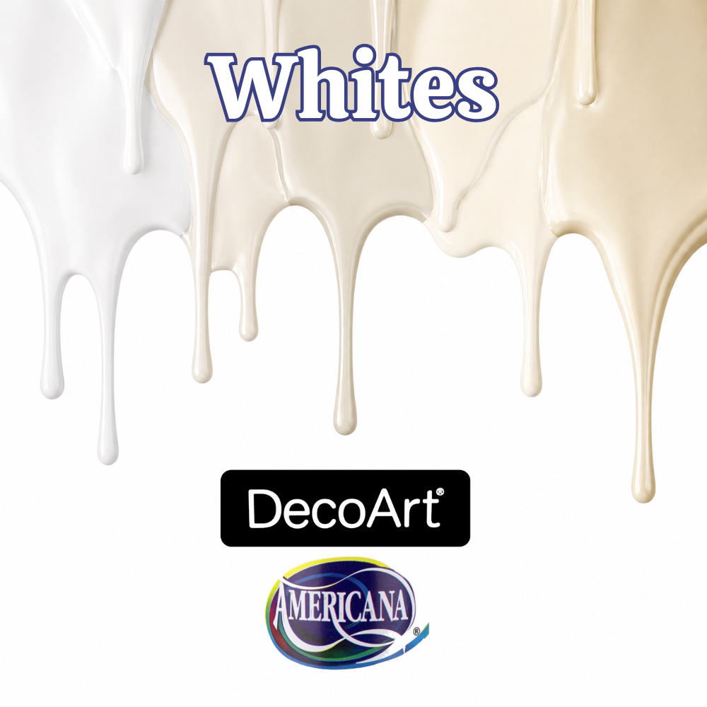 DecoArt Americana Acrylic Paint - 2 oz. - Whites